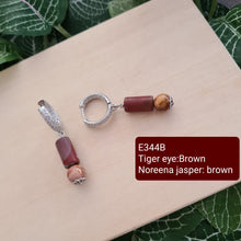 Load image into Gallery viewer, Hoop Earrings - Gemstones (Product ref: E344)