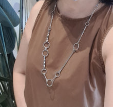 Load image into Gallery viewer, Steel Statement Necklace - (Product ref: N397)