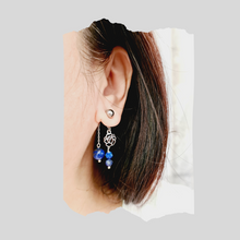 Load image into Gallery viewer, Front Back Earrings - Gemstones (Product ref: E021)