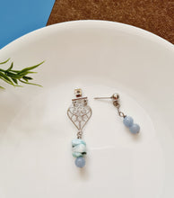 Load image into Gallery viewer, Front Back Earrings - Gemstones (Product ref: E027)