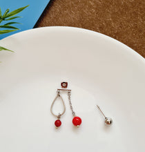 Load image into Gallery viewer, Front Back Earrings - Gemstones (Product ref: E051)