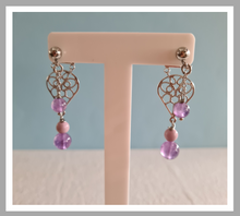 Load image into Gallery viewer, Front Back Earrings - Gemstones (Product ref: E200)