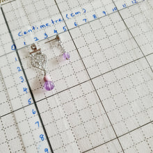 Load image into Gallery viewer, Front Back Earrings - Gemstones (Product ref: E200)