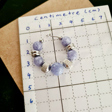 Load image into Gallery viewer, Hoop Earrings - Gemstones (Product ref: E211)