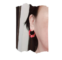 Load image into Gallery viewer, Hoop Earrings - Gemstones (Product ref: E215)