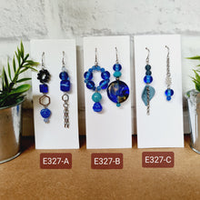 Load image into Gallery viewer, Asymmetrical Earrings - Resin / Acetate (Product ref: E327)