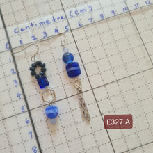 Load image into Gallery viewer, Asymmetrical Earrings - Resin / Acetate (Product ref: E327)