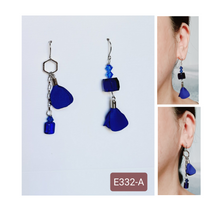 Load image into Gallery viewer, Asymmetrical Earrings - Resin / Acetate (Product ref: E332)