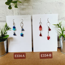 Load image into Gallery viewer, Asymmetrical Earrings - Resin / Acetate (Product ref: E334)