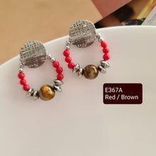 Load image into Gallery viewer, Stud Earrings - Gemstones (Product ref: E367)