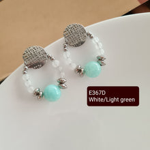 Load image into Gallery viewer, Stud Earrings - Gemstones (Product ref: E367)