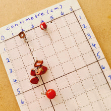 Load image into Gallery viewer, Front Back Earrings - Gemstones (Product ref: E369)