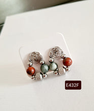 Load image into Gallery viewer, Stud Earrings - Gemstones (Product ref: E432)
