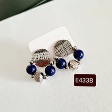 Load image into Gallery viewer, Stud Earrings - Gemstones (Product ref: E433)
