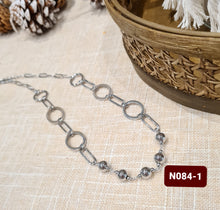 Load image into Gallery viewer, Steel Statement Necklace - (Product ref: N084)
