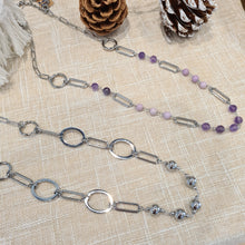 Load image into Gallery viewer, Steel Statement Necklace - (Product ref: N084)