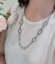 Load image into Gallery viewer, Steel Statement Necklace - (Product ref: N084)