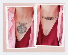 Load image into Gallery viewer, Choker Necklace - Silver Tone ( Product ref: N140 )