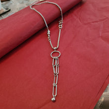 Load image into Gallery viewer, Steel Statement Necklace - (Product ref: N390)