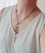 Load image into Gallery viewer, Steel Statement Necklace - (Product ref: N390)