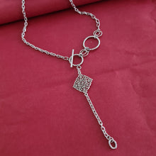 Load image into Gallery viewer, Steel Statement Necklace - (Product ref: N393)