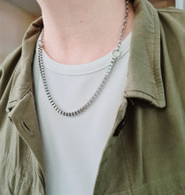 Load image into Gallery viewer, Steel Statement Necklace - (Product ref: N396)