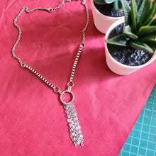 Load image into Gallery viewer, Steel Statement Necklace - (Product ref: N421)