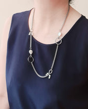 Load image into Gallery viewer, Steel Statement Necklace - (Product ref: N423)