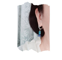 Load image into Gallery viewer, Hoop Earrings - Gemstones (Product ref: E344)
