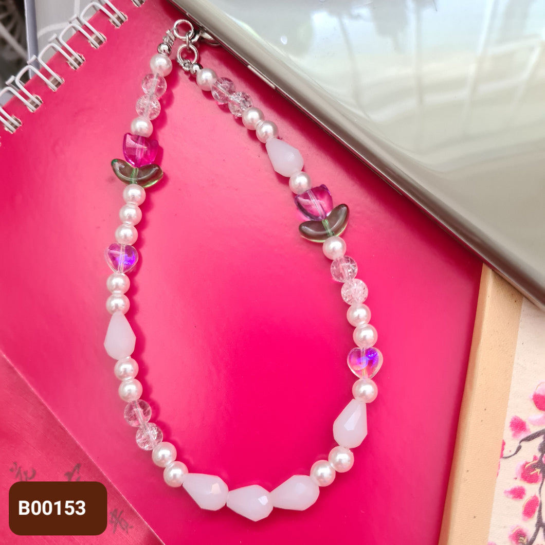 Phone strap - Glass Beads ( Product ref:  B00153)