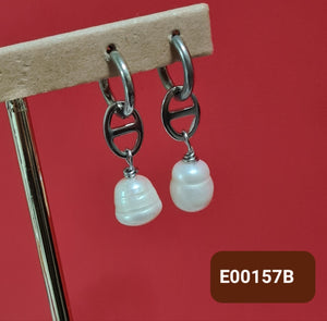 Steel Earring - (Product ref: E00157B )
