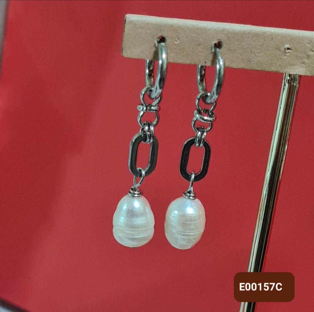 Steel Earring - (Product ref: E00157C)