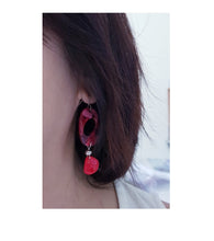 Load image into Gallery viewer, Asymmetrical Earrings - Resin / Acetate  (Product ref: E060)
