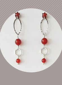 FreeStyle Earrings - Gemstones (Product ref: E223)