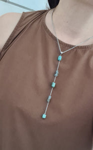 Minimalist Necklace - Gemstones (Product ref: N252)