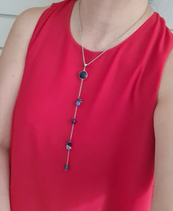 Minimalist Necklace - Gemstones (Product ref: N246)