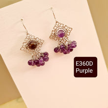 Load image into Gallery viewer, FreeStyle Earrings - Gemstones (Product ref: E360)
