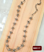 Load image into Gallery viewer, Steel Statement Necklace - (Product ref: N00117)
