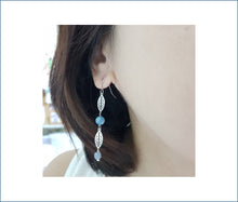 Load image into Gallery viewer, Asymmetrical Earrings - Gemstones (Product ref: E017)
