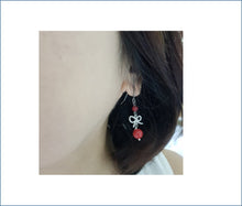 Load image into Gallery viewer, Asymmetrical Earrings - Gemstones (Product ref: E018)
