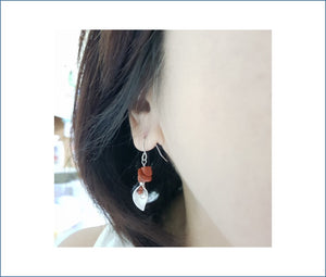 Asymmetrical Earrings - Gemstones (Product ref: E018)