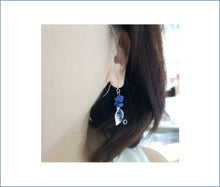 Load image into Gallery viewer, Asymmetrical Earrings - Gemstones (Product ref: E020)
