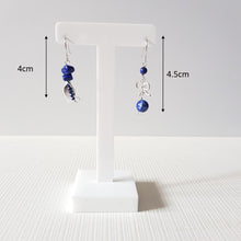 Load image into Gallery viewer, Asymmetrical Earrings - Gemstones (Product ref: E020)
