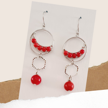 Load image into Gallery viewer, FreeStyle Earrings - Gemstones (Product ref: E008)
