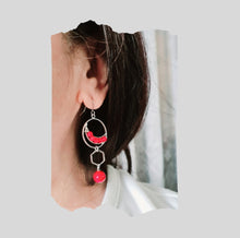 Load image into Gallery viewer, FreeStyle Earrings - Gemstones (Product ref: E008)
