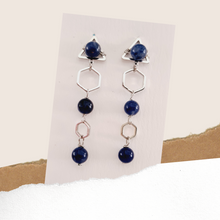 Load image into Gallery viewer, FreeStyle Earrings - Gemstones (Product ref: E010)
