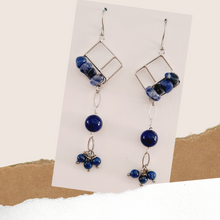 Load image into Gallery viewer, FreeStyle Earrings - Gemstones (Product ref: E015)
