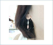 Load image into Gallery viewer, Asymmetrical Earrings - Gemstones (Product ref: E019)
