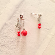 Load image into Gallery viewer, Front Back Earrings - Gemstones (Product ref: E022)

