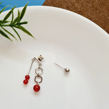 Load image into Gallery viewer, Front Back Earrings - Gemstones (Product ref: E025Scr)
